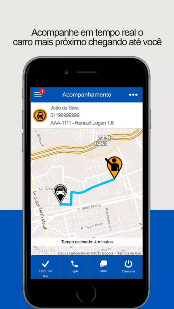 Novo Taxi Comtas Ekran Görüntüleri