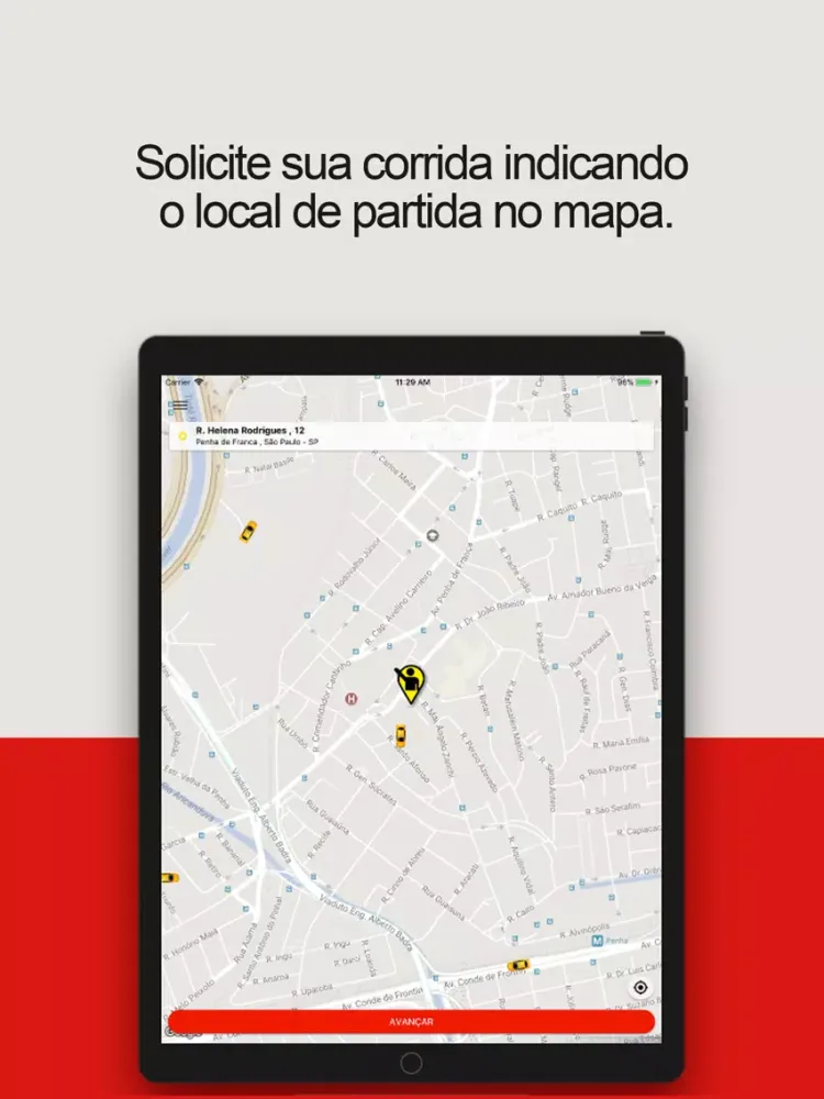 Taxi Dedica iPad  سکرین شاٹس