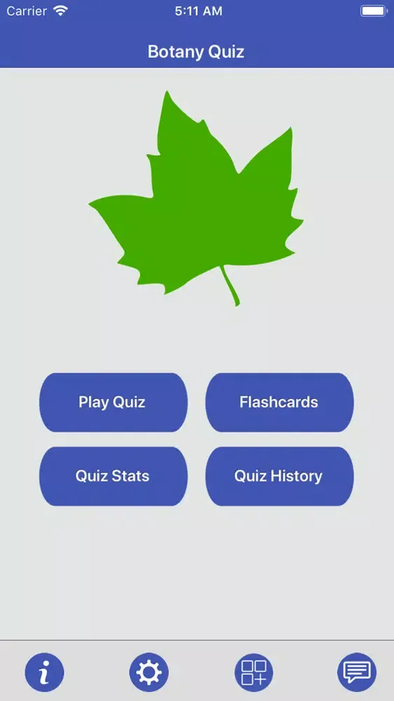 The Botany Quiz Screenshots