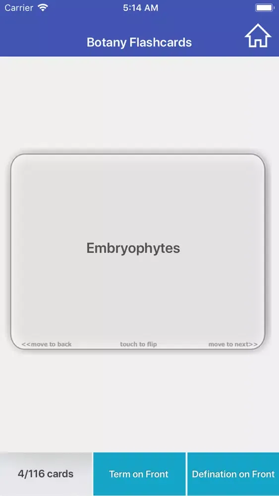 The Botany Quiz Screenshots