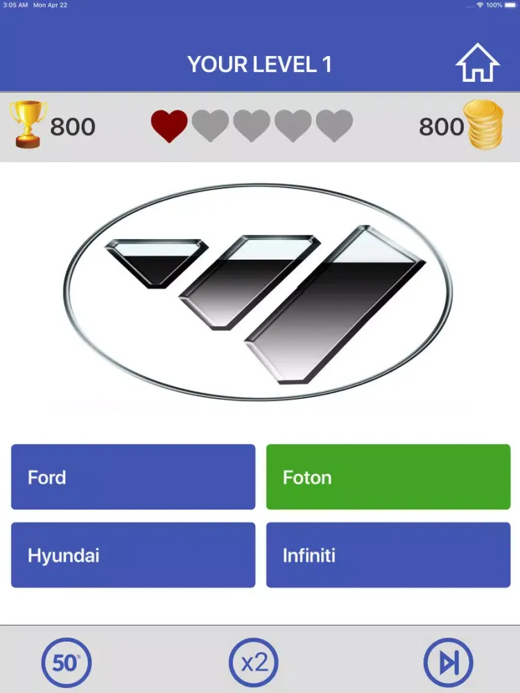 تصاویر Guess Car Logo Game iPad 