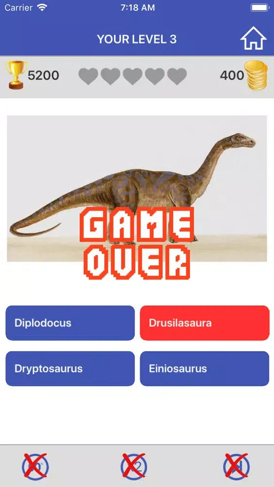 تصاویر Dinosaurs Quiz Game