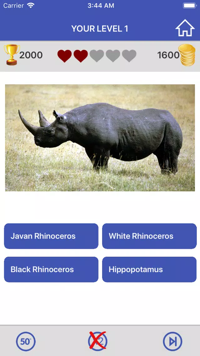 Guess Animals Quiz Game 스크린샷