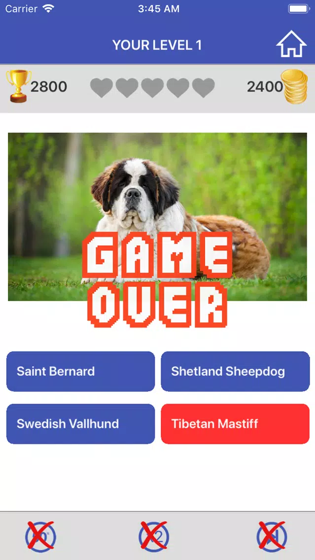 Guess Animals Quiz Game 스크린샷