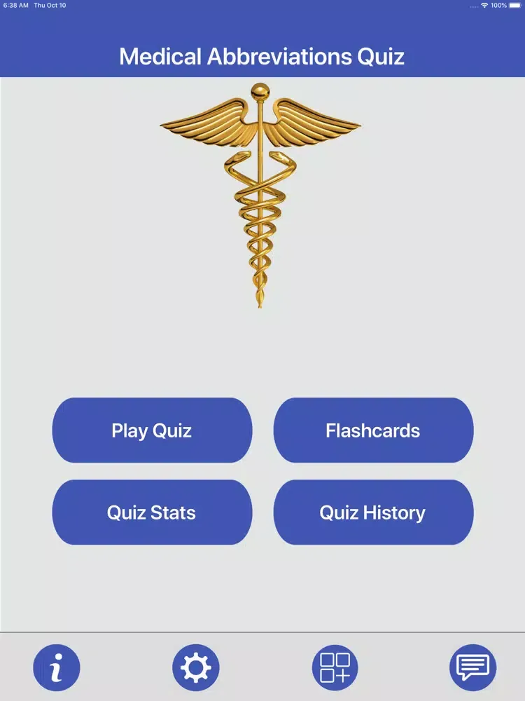 Medical Abbreviations Quiz iPad  سکرین شاٹس