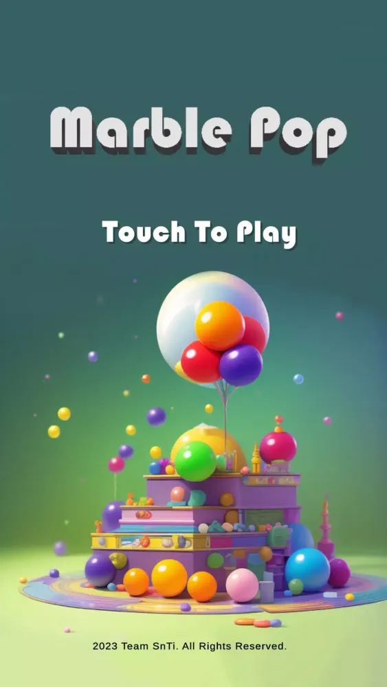 Capturas de tela do Marble Pop