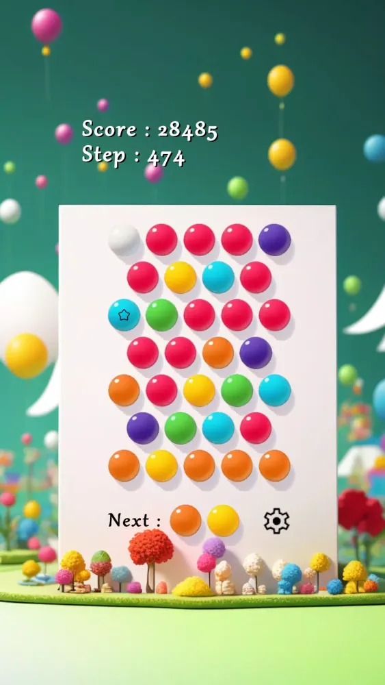 Capturas de tela do Marble Pop