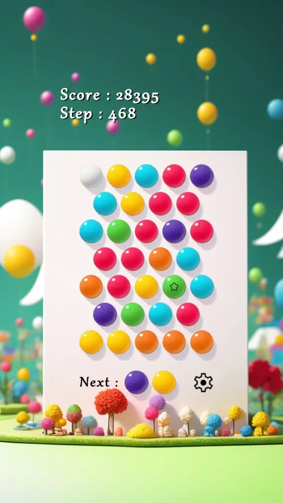 Capturas de tela do Marble Pop