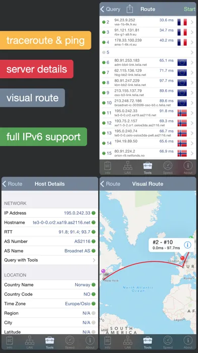 Network Analyzer Pro سکرین شاٹس