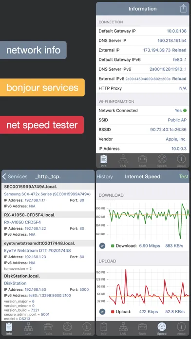 Network Analyzer Pro سکرین شاٹس