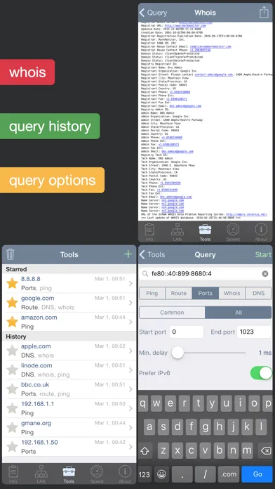 Network Analyzer Pro سکرین شاٹس