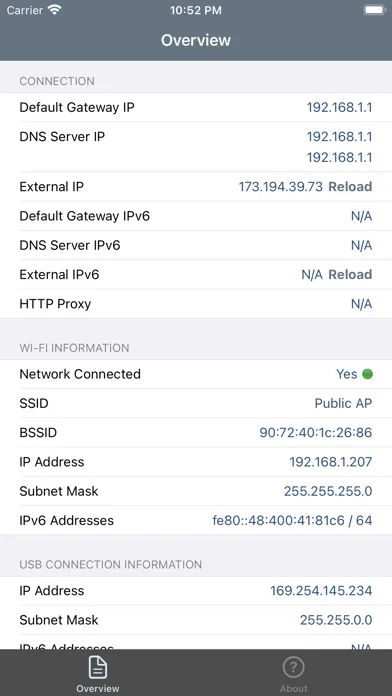 Tangkapan layar System Status: hw monitor