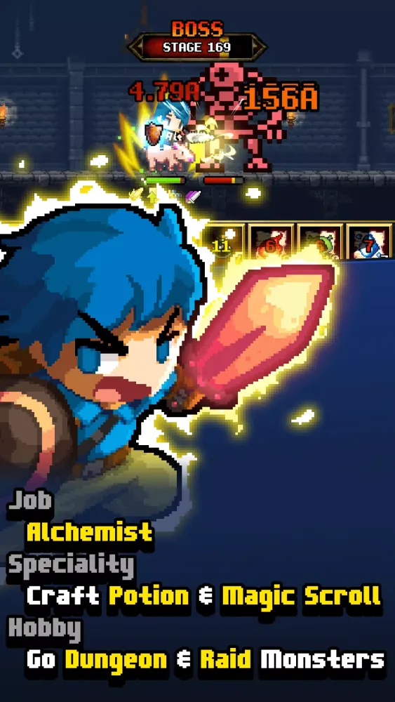 Скриншоты Dungeon & Alchemist Pixel RPG