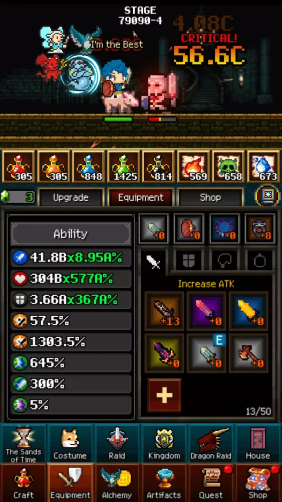 Скриншоты Dungeon & Alchemist Pixel RPG