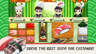 Capturas de tela do Sushi Friends - Girls Cooking