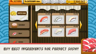 Capturas de tela do Sushi Friends - Girls Cooking