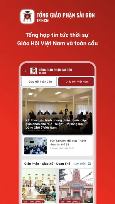 Ảnh chụp màn hình của TGP Sài Gòn