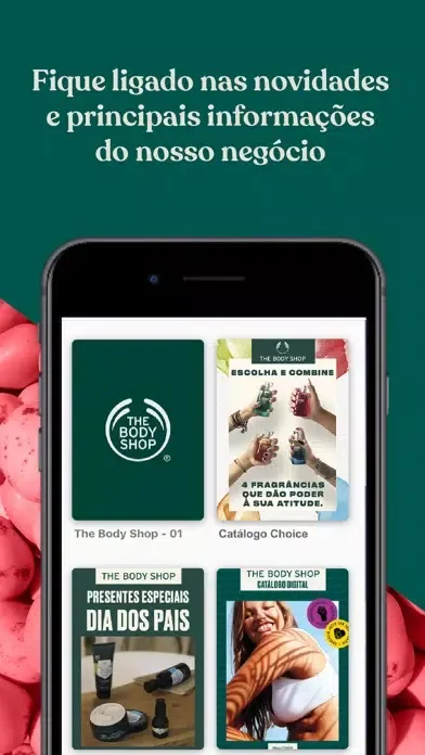 Capturas de tela do The Body Shop My Business