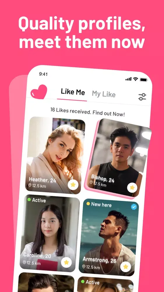 MeetU - Chat & Make Friends Screenshots