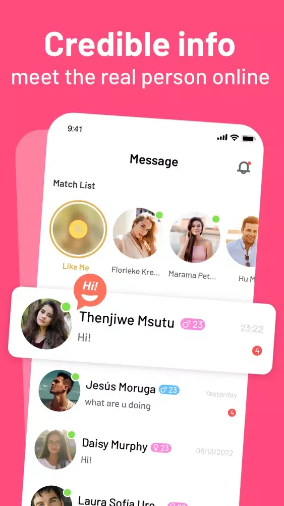 MeetU - Chat & Make Friends Screenshots
