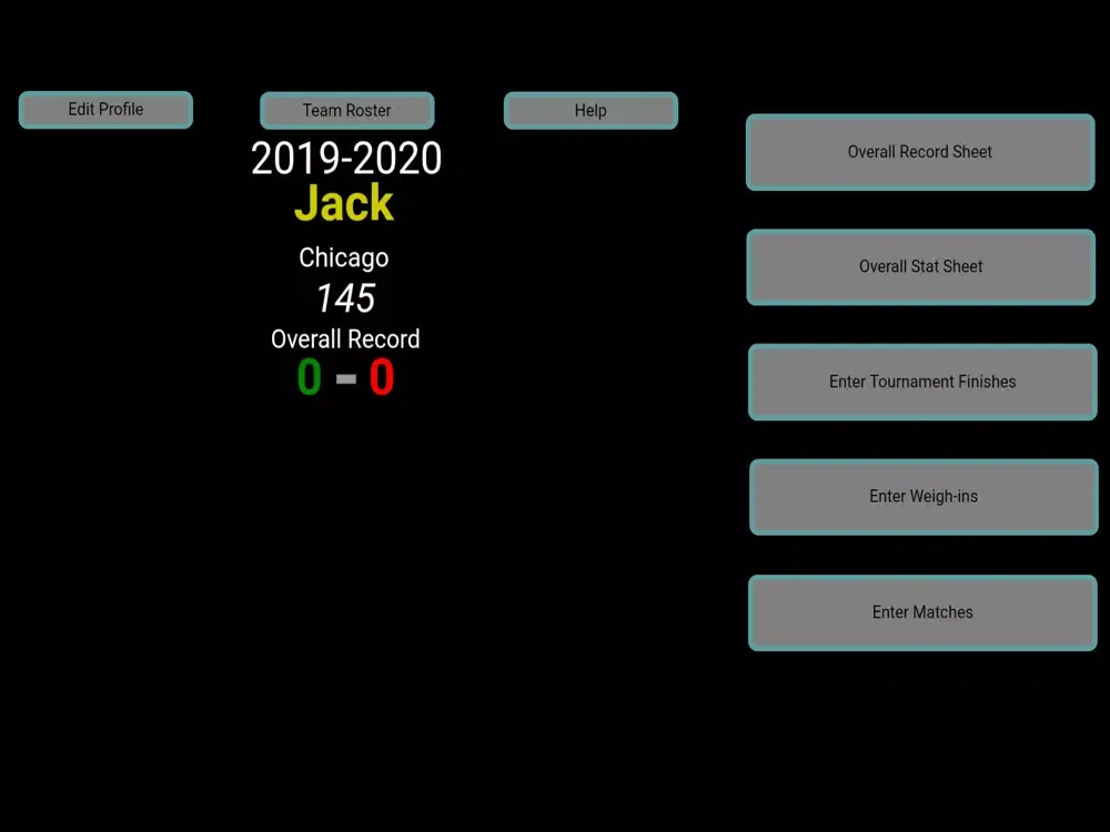تصاویر Matside Team Stats iPad 
