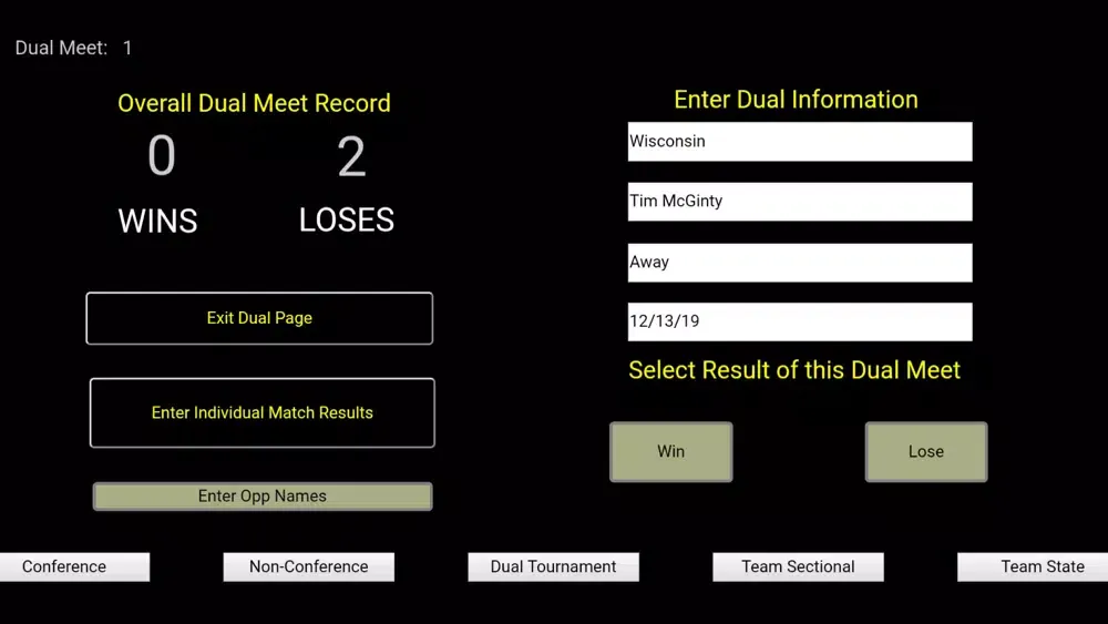 تصاویر Matside Team Stats