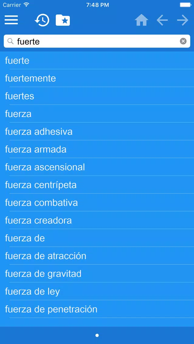 Japanese-Spanish dictionary Screenshots