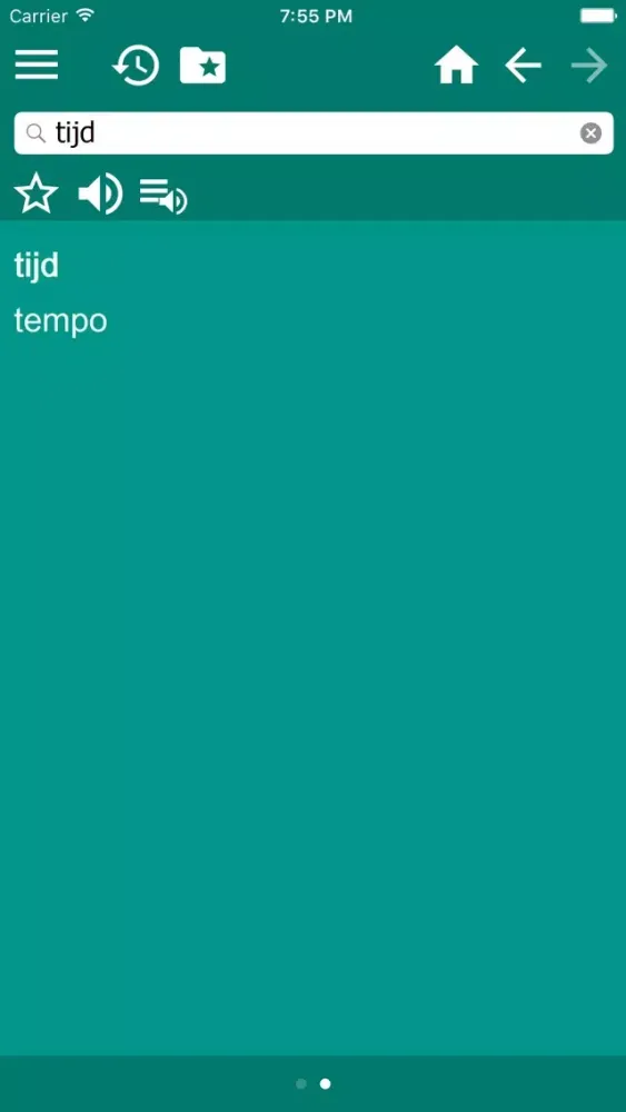 Italian Dutch dictionary स्क्रीनशॉट
