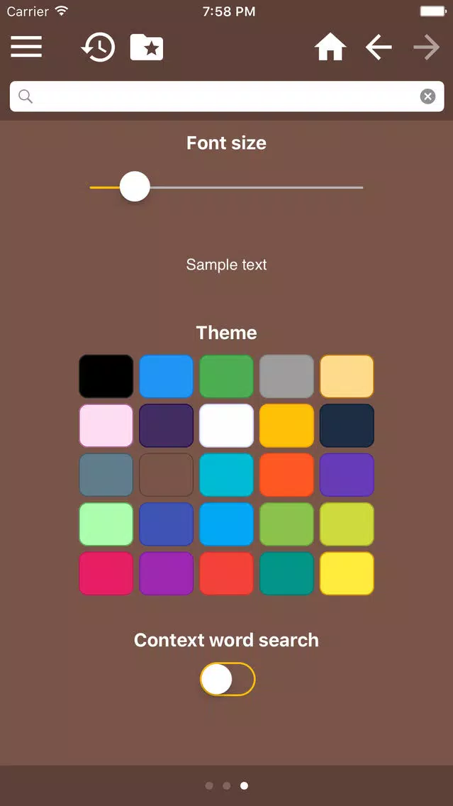 Capturas de pantalla de Thai Chinese Simplified dictionary
