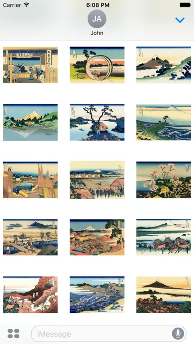 Tangkapan skrin Ukiyo-e Mount Fuji