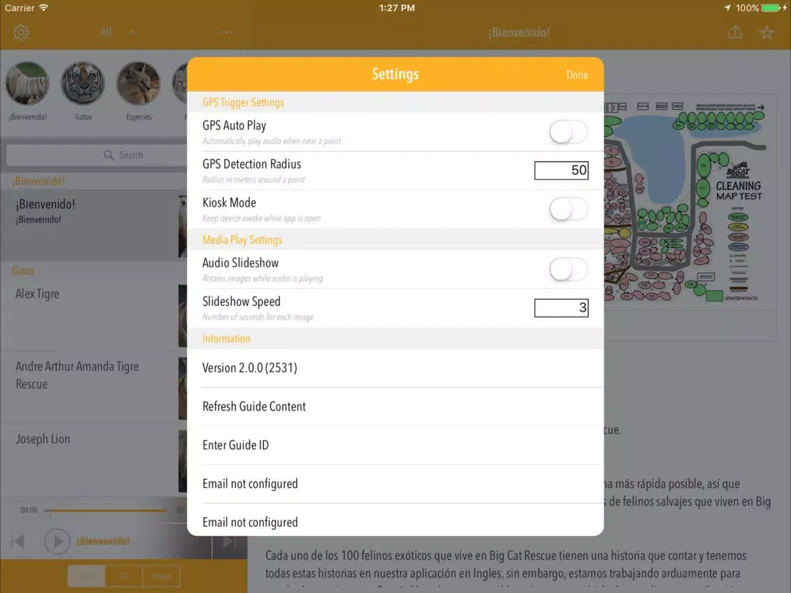 Grandes Felinos al Rescate iPad  سکرین شاٹس