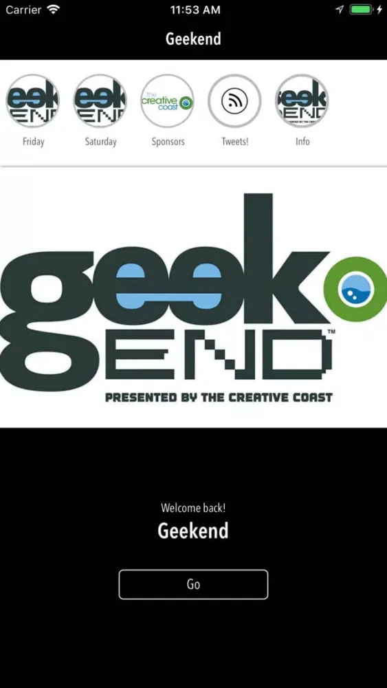 Geekend Savannah स्क्रीनशॉट