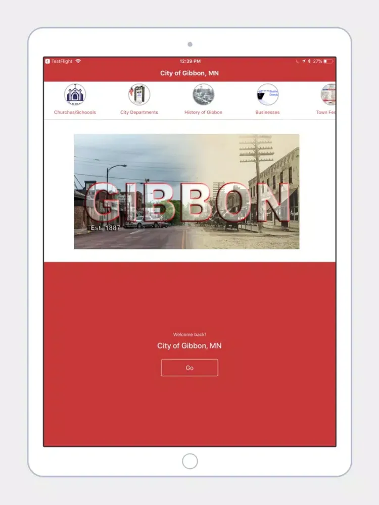 تصاویر City of Gibbon, MN iPad 