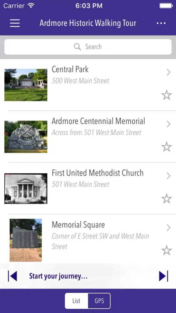 Ardmore Historic Walking Tour应用截图