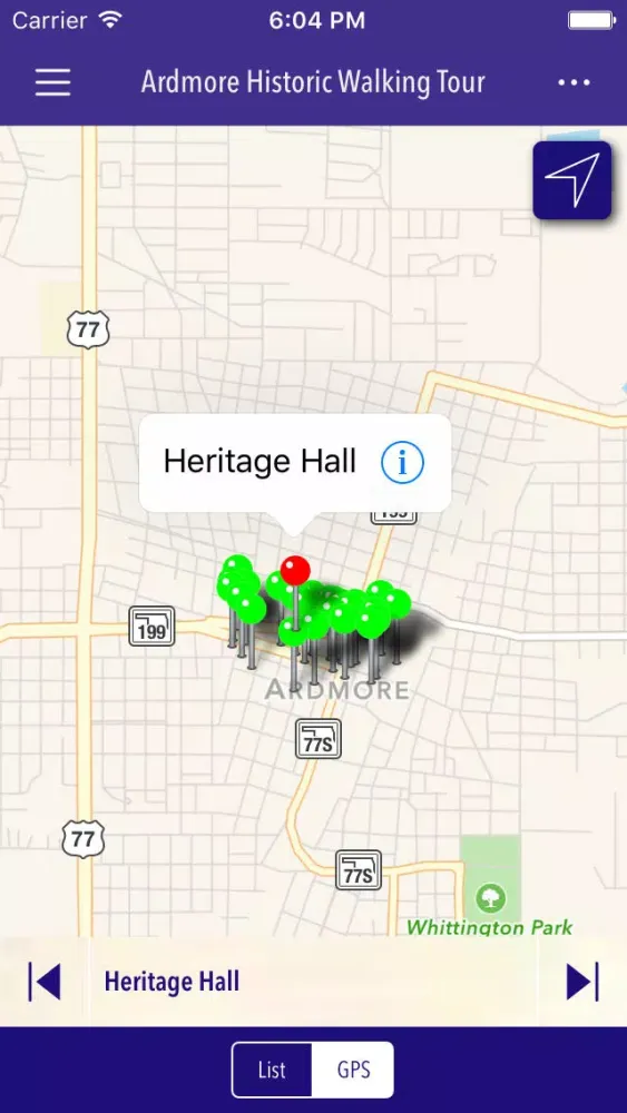 Ardmore Historic Walking Tour应用截图
