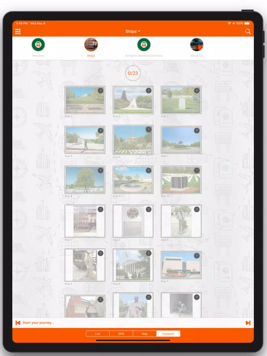Old Town Trolley Tours D.C. iPad  স্ক্রিনশট