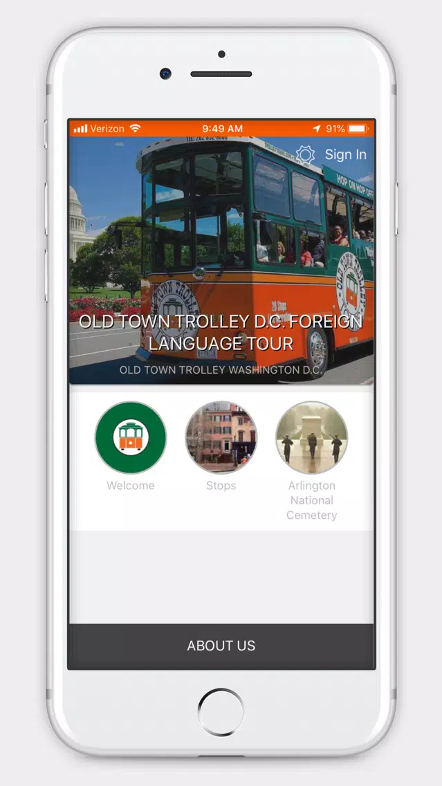 Old Town Trolley Tours D.C. স্ক্রিনশট