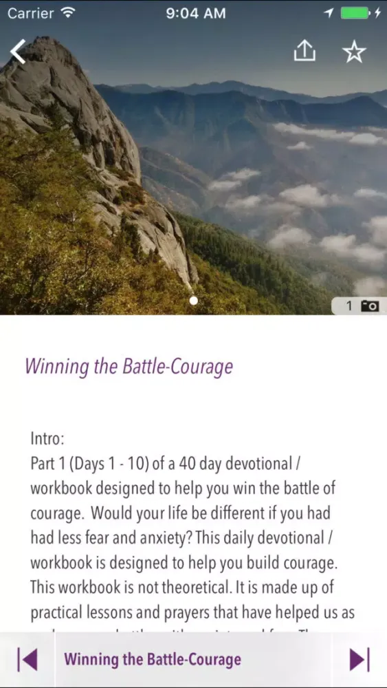 Audio Devotions on Courage應用截圖