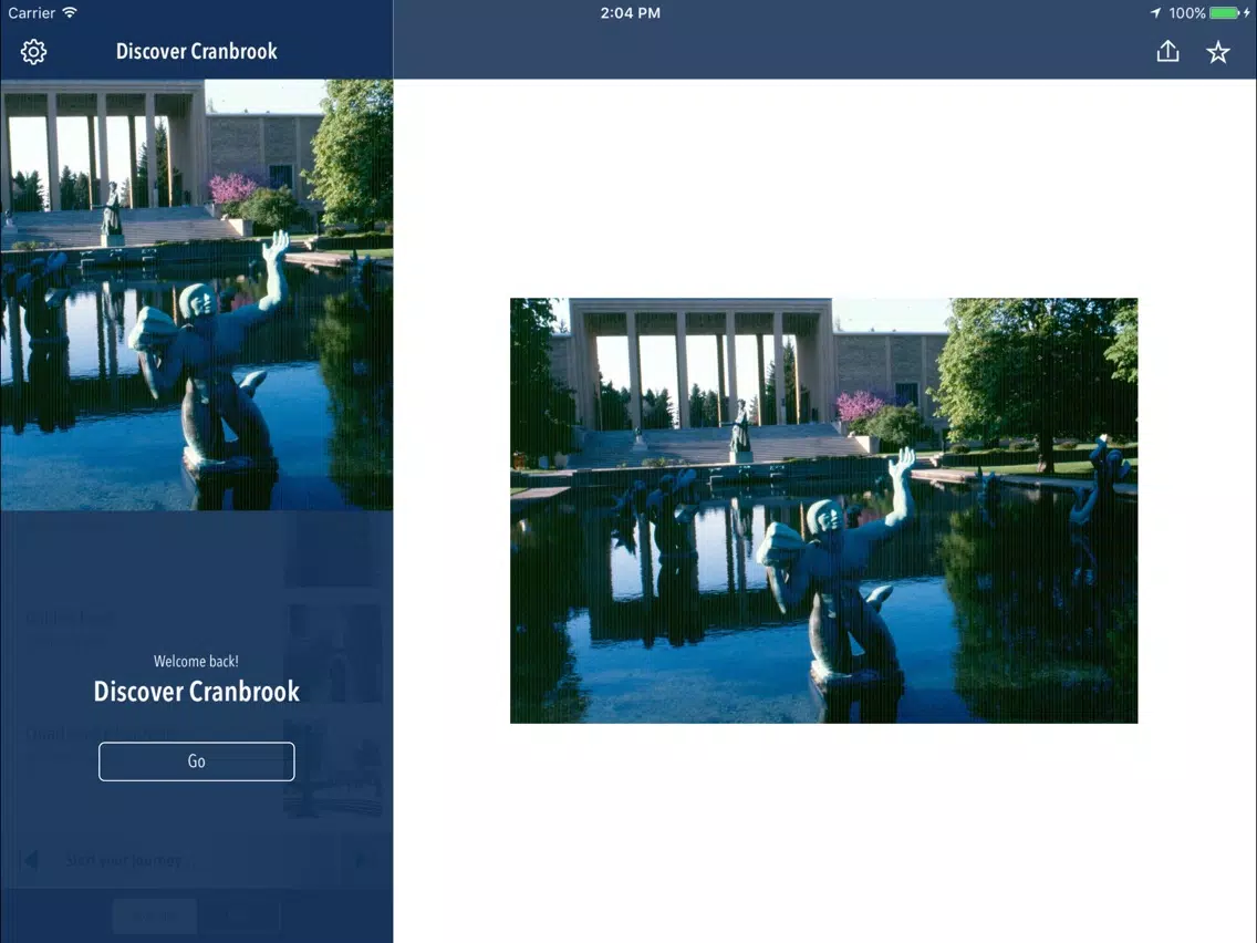 Discover Cranbrook iPad  স্ক্রিনশট