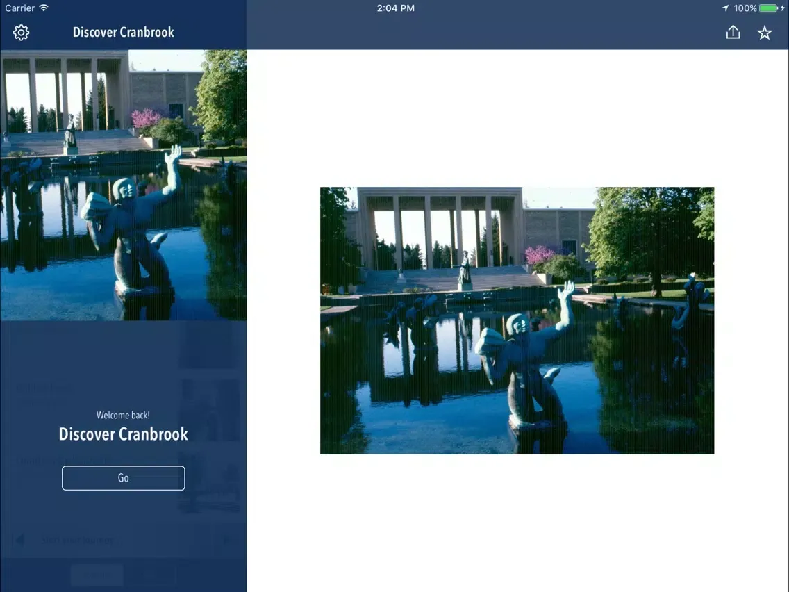 Screenshot di Discover Cranbrook iPad 