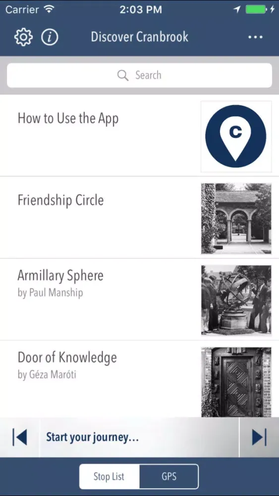 Screenshot di Discover Cranbrook