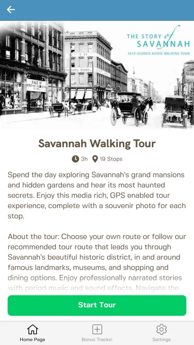 Savannah Walking Tour Screenshots