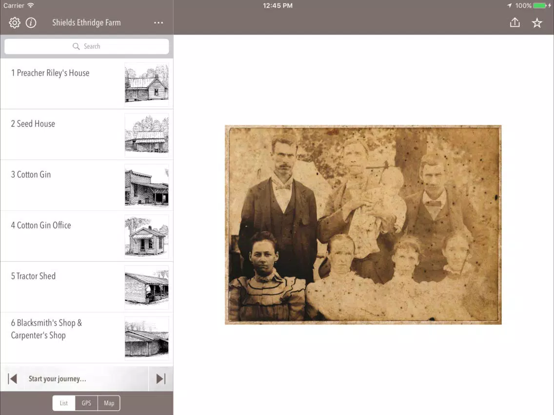 Screenshot di Shields-Ethridge Heritage Farm iPad 