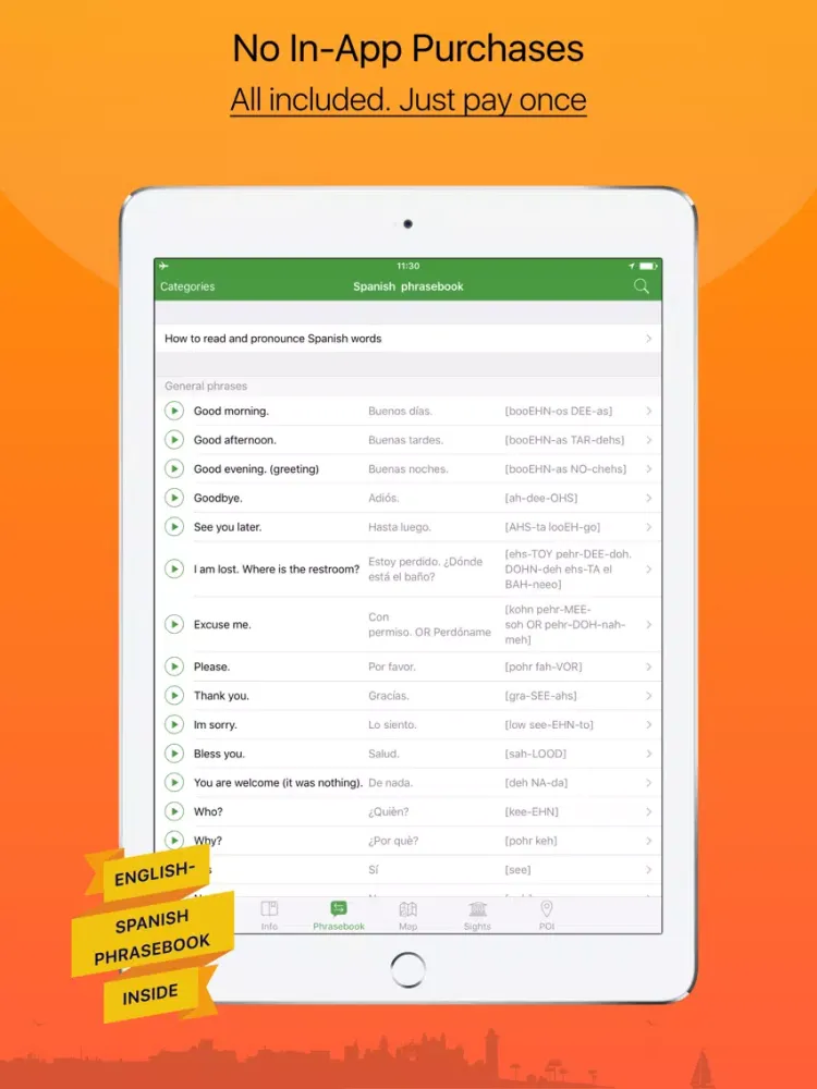 Ảnh chụp màn hình của Mallorca – advanced tourist guide & offline map iPad 
