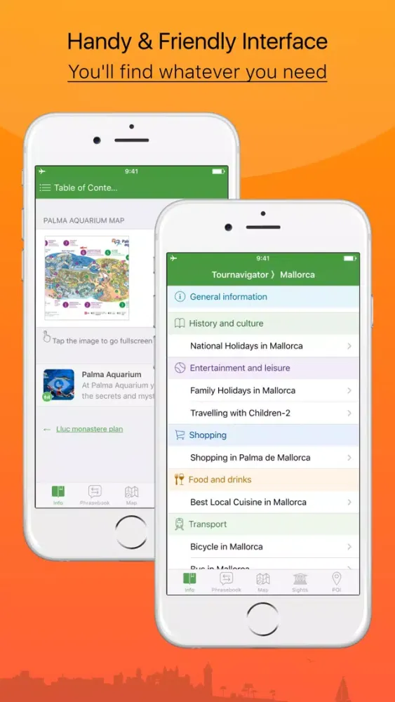 Ảnh chụp màn hình của Mallorca – advanced tourist guide & offline map