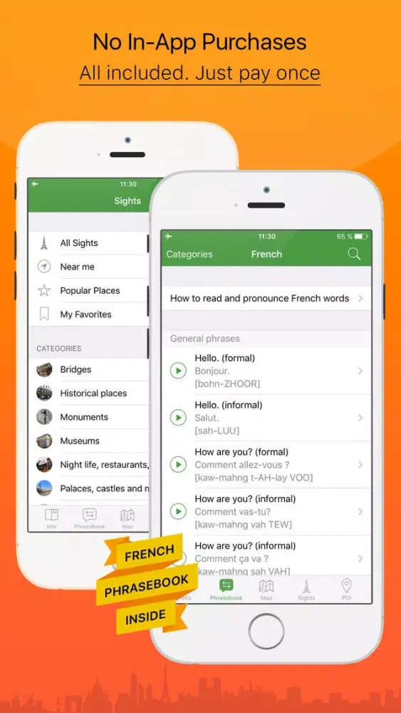 صور Paris – advanced tourist guide & offline map – Tournavigator