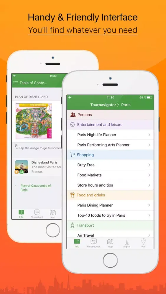 صور Paris – advanced tourist guide & offline map – Tournavigator