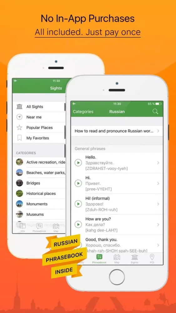 Saint Petersburg – tourist guide & offline map – Tournavigator स्क्रीनशॉट