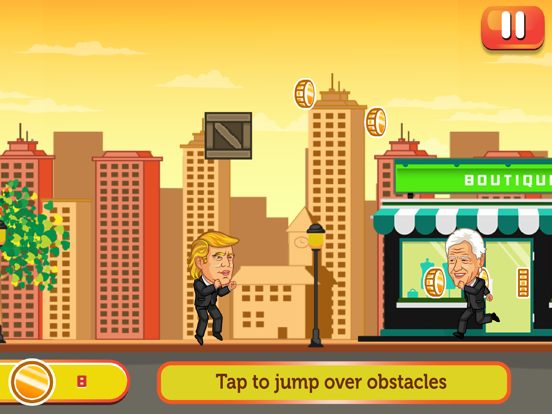 تصاویر Trump Jump -Mr. President Game iPad 