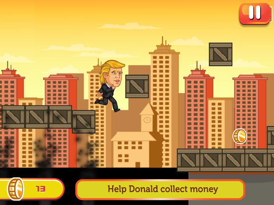 تصاویر Trump Jump -Mr. President Game iPad 
